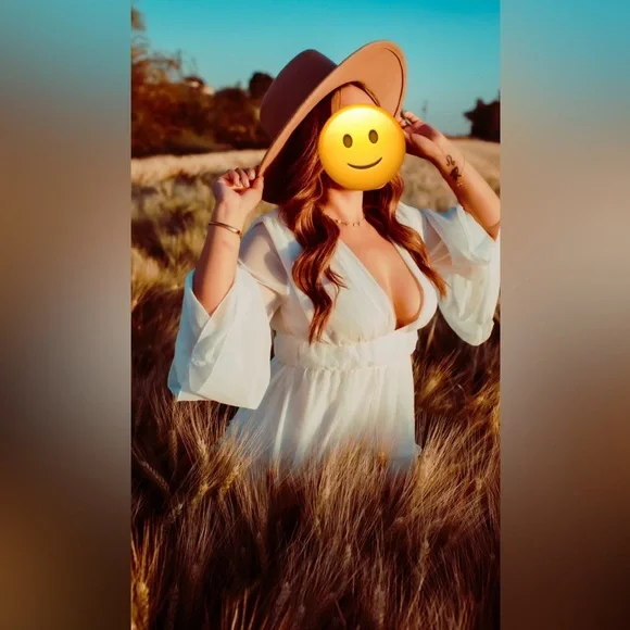 Dresses | White Bohemian Western Style Flowy Dress Big Flashy Sleeves Woman  Size S | Poshmark